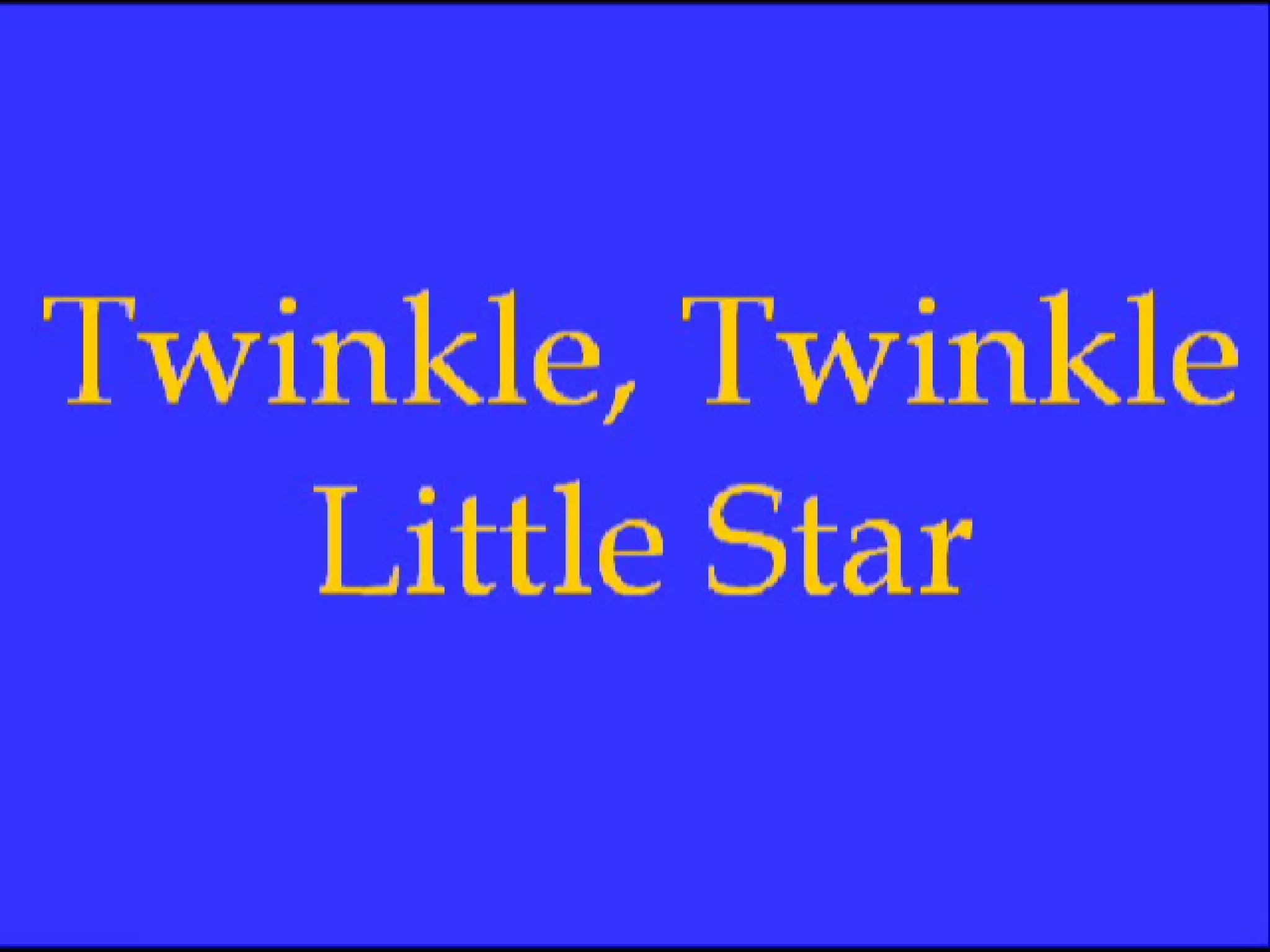 Twinkle Video 