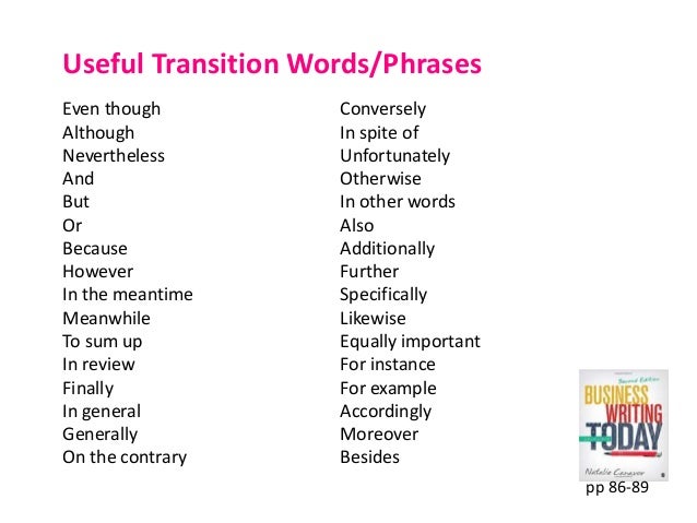 develop an effective professional writing style part 2 paragraph ed words for style