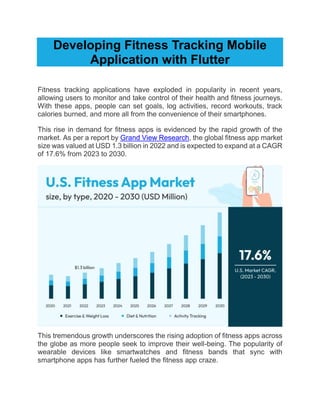 Developing Fitness Tracking Mobile Application with Flutter | PDF