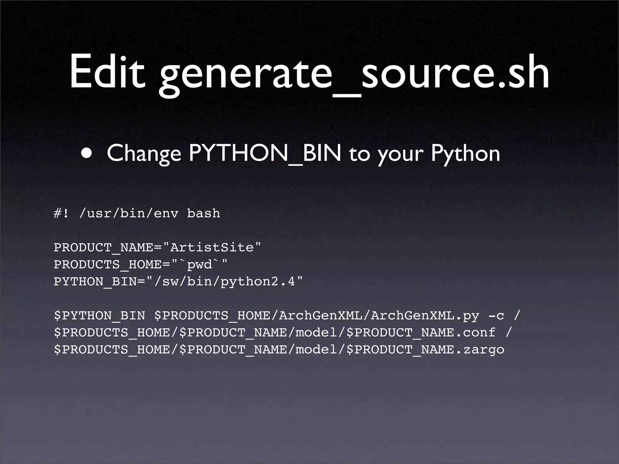 Developing for Plone using ArchGenXML / ArgoUML