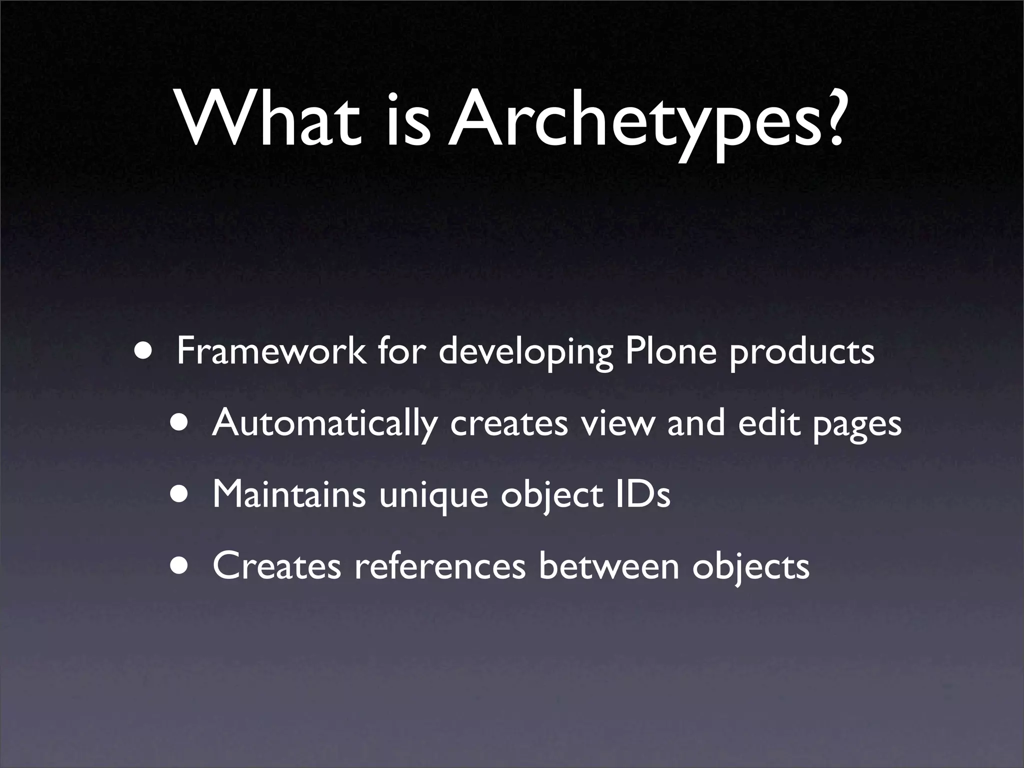 Developing for Plone using ArchGenXML / ArgoUML