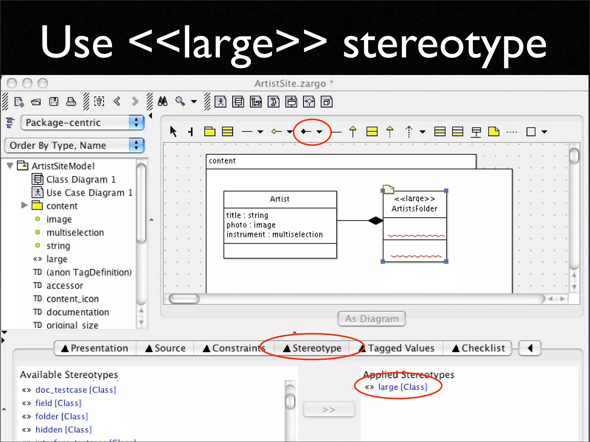 Developing for Plone using ArchGenXML / ArgoUML