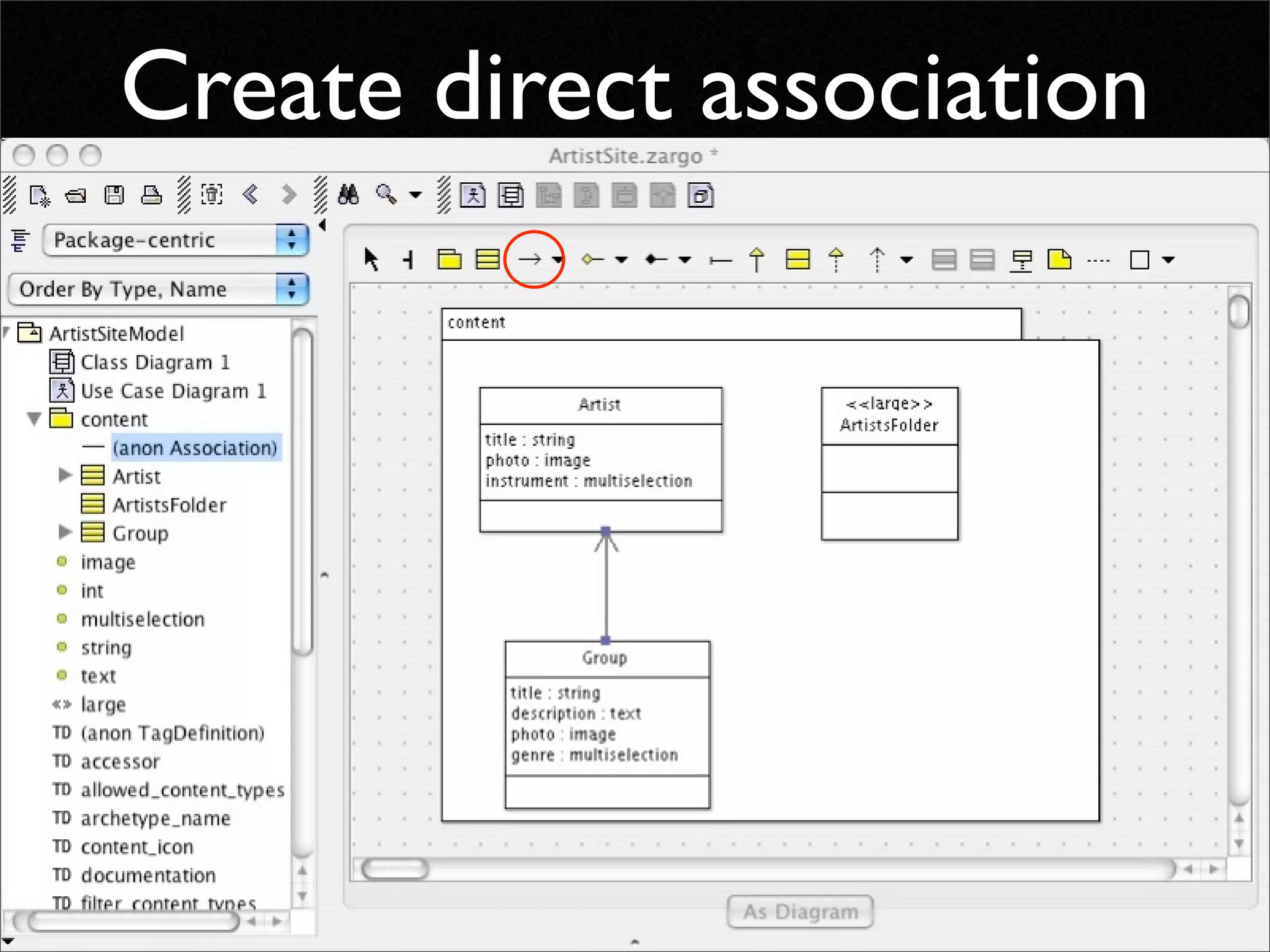 Developing for Plone using ArchGenXML / ArgoUML