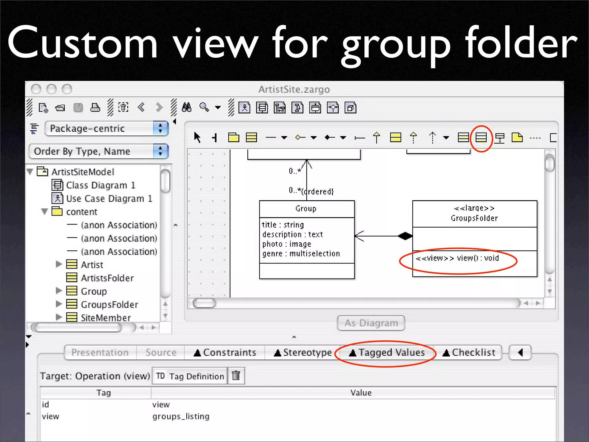 Developing for Plone using ArchGenXML / ArgoUML