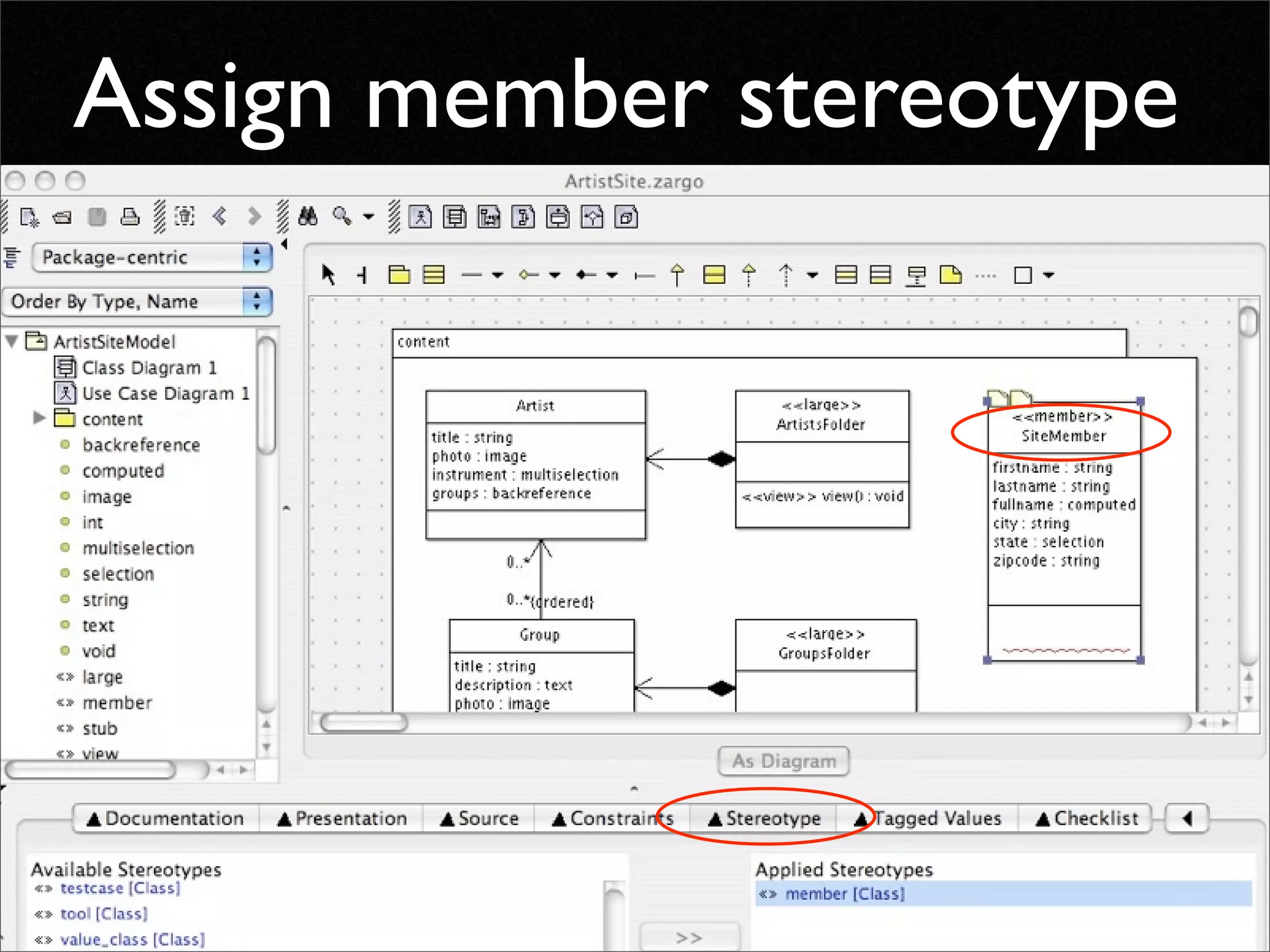 Developing for Plone using ArchGenXML / ArgoUML