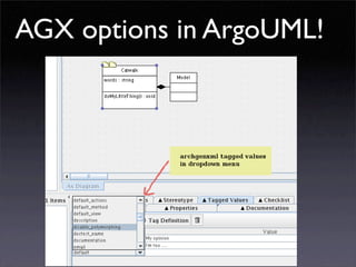 Developing for Plone using ArchGenXML / ArgoUML