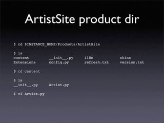Developing for Plone using ArchGenXML / ArgoUML