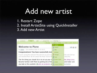Developing for Plone using ArchGenXML / ArgoUML
