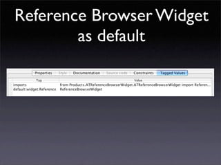 Developing for Plone using ArchGenXML / ArgoUML