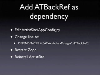 Developing for Plone using ArchGenXML / ArgoUML