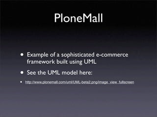 Developing for Plone using ArchGenXML / ArgoUML