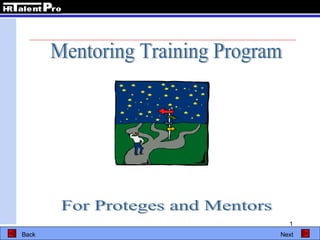 Mentoring Training Program For Proteges and Mentors  