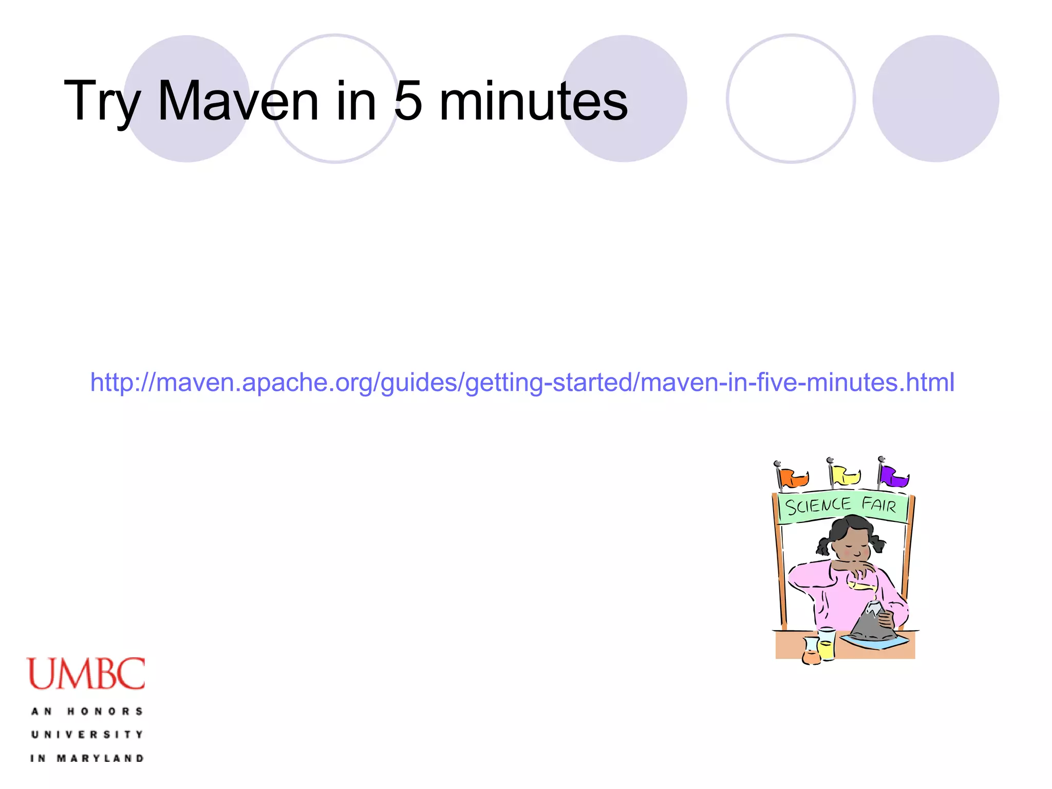 Try Maven in 5 minutes http://maven.apache.org/guides/getting-started/maven-in-five-minutes.html   