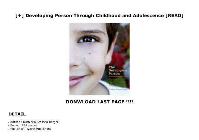 Developing Person Through Childhood and Adolescence [READ]