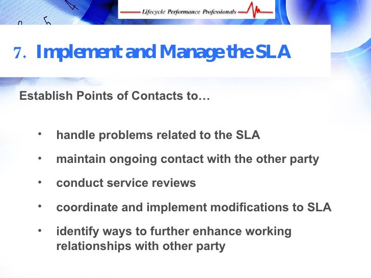 The Success And Growth Of Sla Management