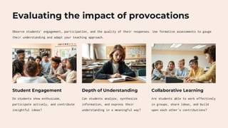 Unlocking Curiosity in the Classroom with Provocations | PPT | Free ...