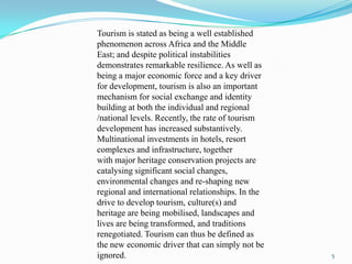 Developing Tourism In Nigeria