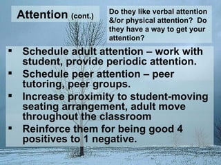 Developing A Behavior Plan | PPT