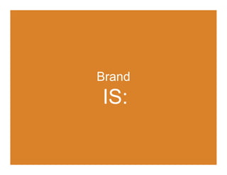 Brand
IS:
 