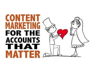 Developing Content Marketing For The Accounts That Matter