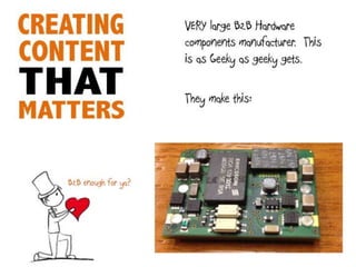 Developing Content Marketing For The Accounts That Matter