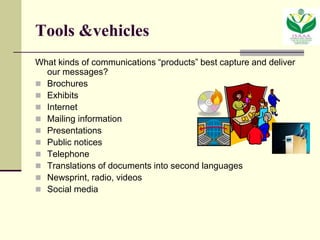 Developing a communication strategy | PDF