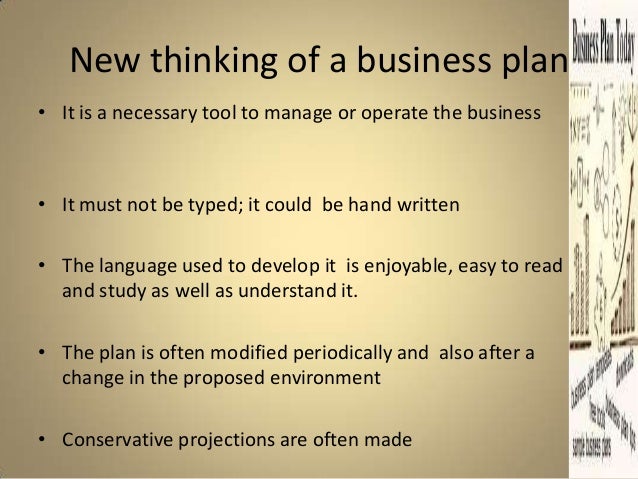 Developing the business plan