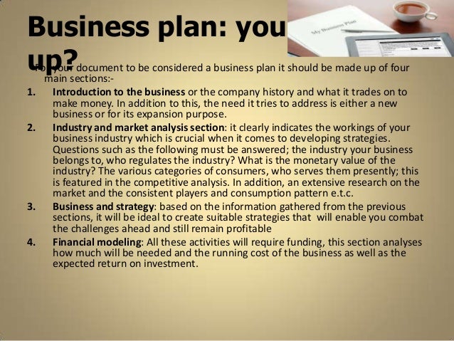 Business plan template pdf free image
