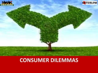 CONSUMER DILEMMAS
 