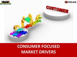 CONSUMER FOCUSED
MARKET DRIVERS
 