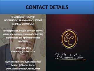 CONTACT DETAILS
 