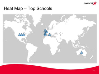 Heat Map – Top Schools
12
 