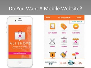 Do You Want A Mobile Website?
 