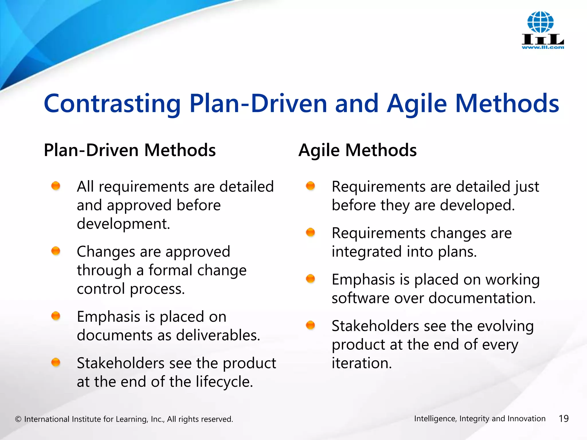 Developing an Agile Schedule in Microsoft Project - It is Possible! | PPTX