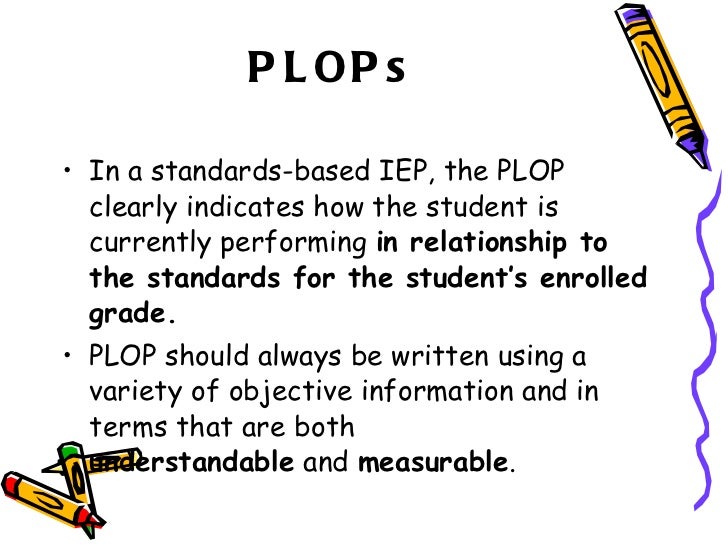 Developing an appropriate standards based iep november 2010