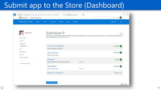 Submit app to the Store (Dashboard)
43
 