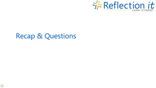 Recap & Questions
 