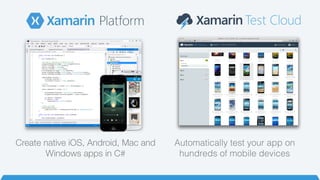 Developing and Designing Native Mobile Apps in Visual Studio | PPT