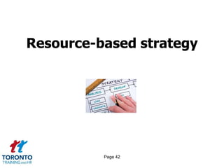 Resource-based strategy




          Page 42
 