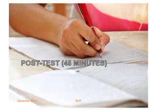 December 2014 BCP 119
 