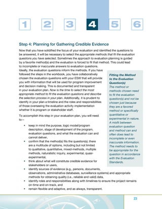 Developing an effective evaluation plan | PDF