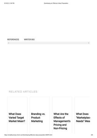 Developing an Effective Value Proposition.pdf