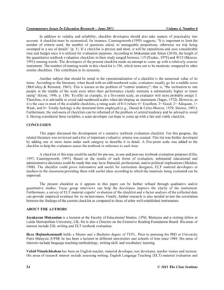 Developing an EL Textbook Evaluation Checklist | PDF