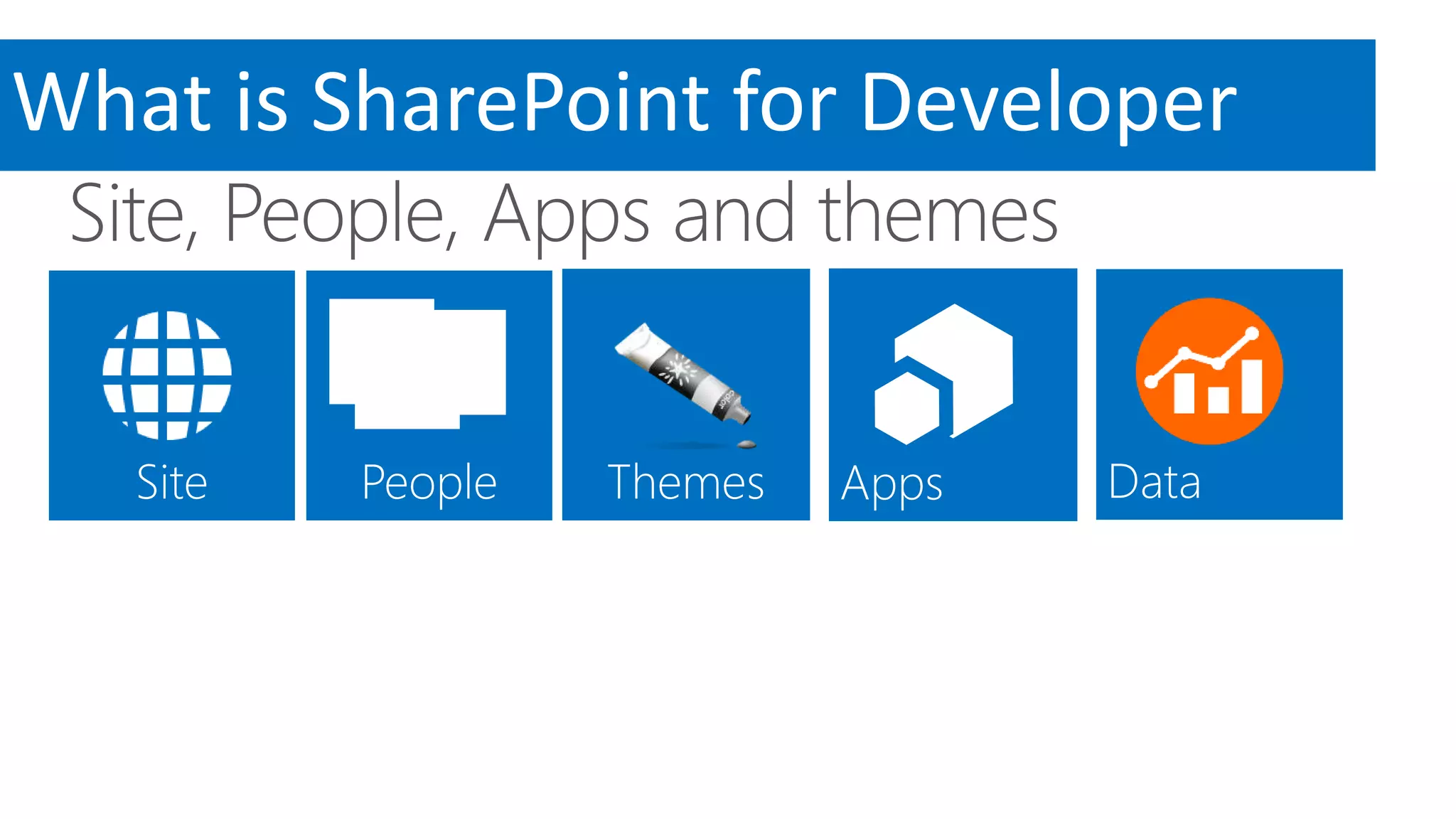 What is SharePoint for Developer 
 