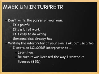 Developing A Procedural Language For Postgre Sql