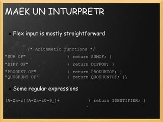 Developing A Procedural Language For Postgre Sql