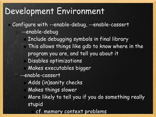 Developing A Procedural Language For Postgre Sql