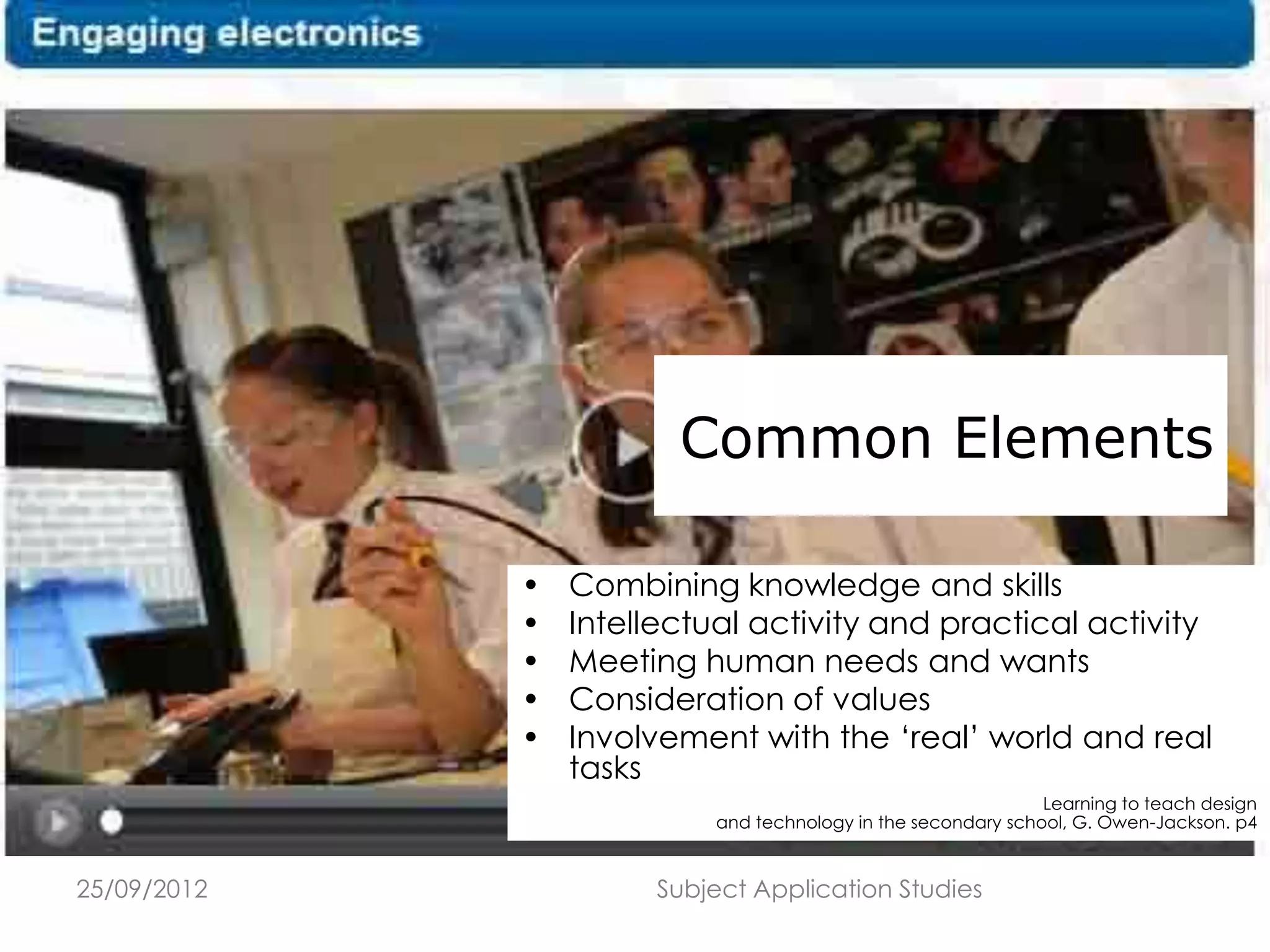 Developing a rationale for d&t | PPT