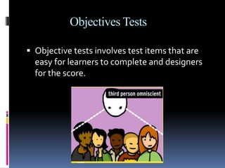 Developing assessment instruments | PPTX