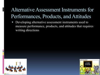 Developing assessment instruments | PPTX